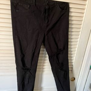 Wild Fable Ripped Black Jeans